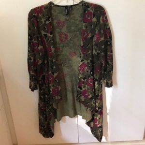 Open front jacket